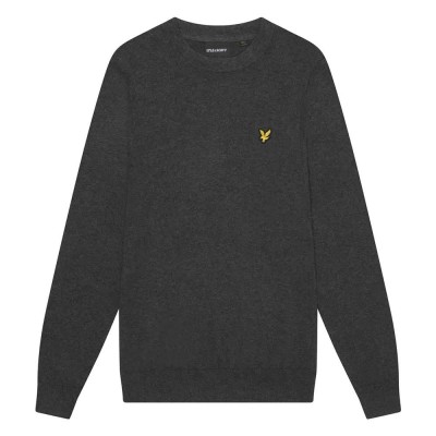 блуза,мъжки,пуловери,lyle,&,scott,kn2110vc,sweater,charcoal,marl