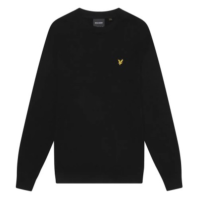 блуза,мъжки,пуловери,lyle,&,scott,kn2110vc,sweater,jet,black