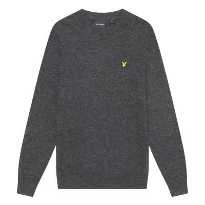 блуза,мъжки,пуловери,lyle,&,scott,kn2114vc,sweater,charcoal,marl