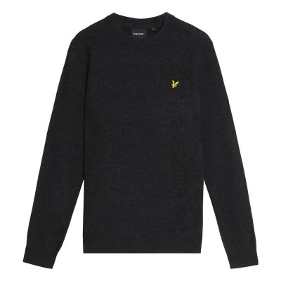 блуза,мъжки,пуловери,lyle,&,scott,kn2114vc,sweater,jet,black,marl