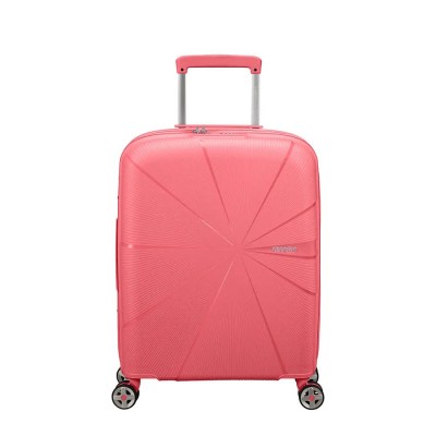 куфари,american,tourister,starvibe,spinner,55,expandable,37,41l,trolley,bag,sun,kissed,coral,(pink)