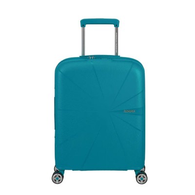 куфари,american,tourister,starvibe,spinner,55,expandable,37,41l,trolley,bag,verdigris,(blue)