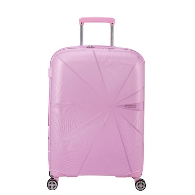 куфари,american,tourister,starvibe,spinner,67,expandable,70,77l,trolley,bag,metallic,pastel,lavender,(pink)