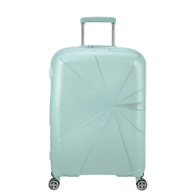 куфари,american,tourister,starvibe,spinner,67,expandable,70,77l,trolley,bag,metallic,surf,blue,(green,blue)