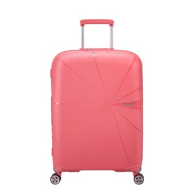 куфари,american,tourister,starvibe,spinner,67,expandable,70,77l,trolley,bag,sun,kissed,coral,(pink)