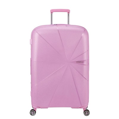 куфари,american,tourister,starvibe,spinner,77,expandable,100,106l,trolley,bag,metallic,pastel,lavender,(pink)