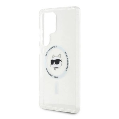 други,аксесоари,karl,lagerfeld,logo,magsafe,samsung,galaxy,s25,ultra,phone,case,white,(white)