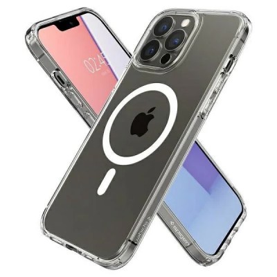 други,аксесоари,spigen,iphone,13,pro,max,6.7´´,magsafe,acs03210,phone,case,clear,(white)