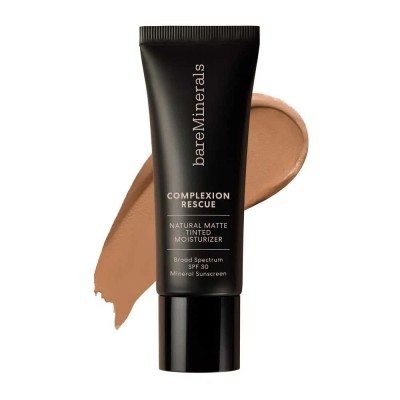 козметика,за,овлажняване,bare,minerals,complexion,rescue,matte,cc,spf,30,8.5,terra,35ml,moisturizer,golden