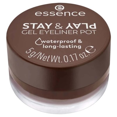 очна,линия,essence,stay&play,02,brown,waterproof,eyeliner
