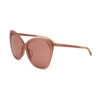 слънчеви,очила,слънчеви,очила,jimmy,choo,ele,f,s,woman,sunglasses,brown,(nude)