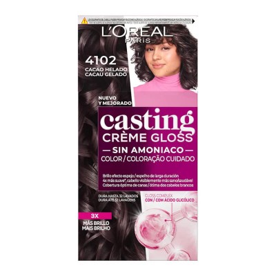 хигиена,коса,l´oreal,paris,casting,creme,gloss,3102,dark,cool,brown,180ml,hair,dyes,pink