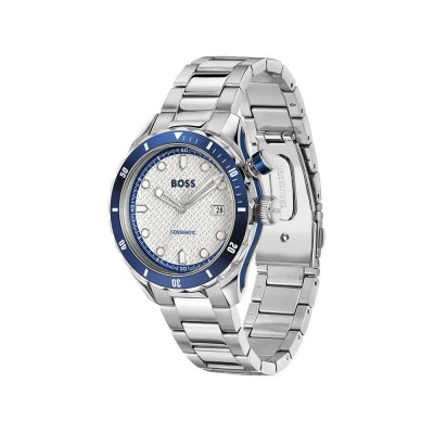 часовник,часовници,boss,bossmatic,42,mm,watch,silver,(silver,white,mineral)