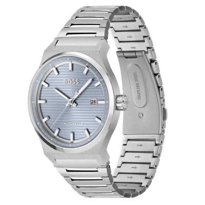 часовник,часовници,boss,candor,automatic,41,mm,watch,silver,blue,mineral,(silver)