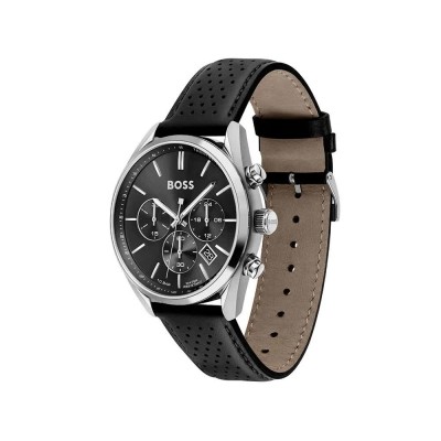 часовник,часовници,boss,champion,44,mm,watch,black,black,mineral