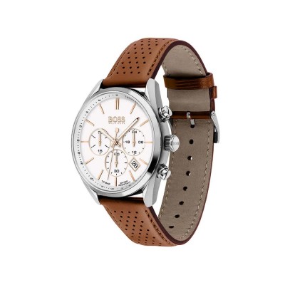 часовник,часовници,boss,champion,44,mm,watch,brown,(brown,white,mineral)