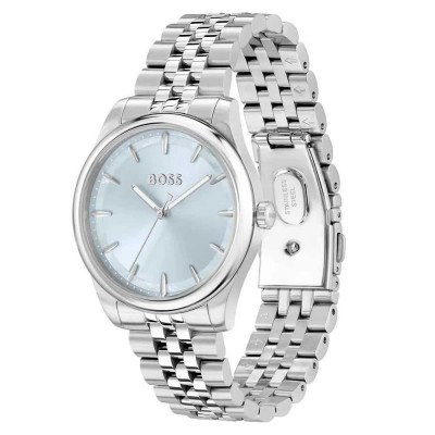 часовник,часовници,boss,graceful,36,mm,watch,silver,pearl,blue,mineral,(silver)