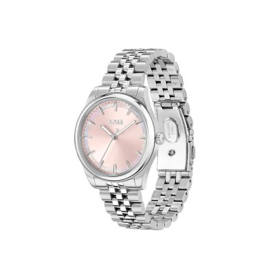 часовник,часовници,boss,graceful,36,mm,woman,watch,silver,pearl,pink,mineral
