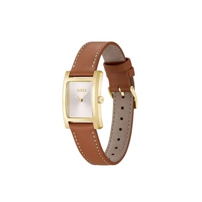 часовник,часовници,boss,lucy,23,mm,woman,watch,brown,silver,mineral
