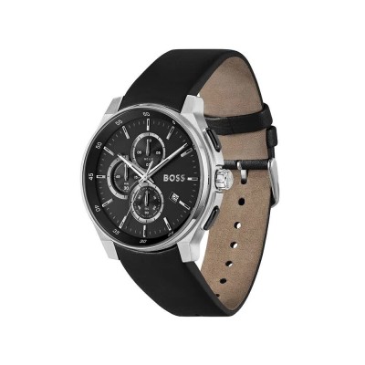 часовник,часовници,boss,peak,2.0,45,mm,watch,black,silver,black,mineral