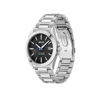 часовник,часовници,boss,strike,41,mm,watch,silver,(silver,black,mineral)