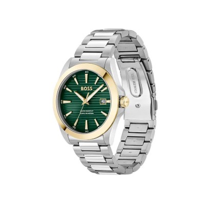 часовник,часовници,boss,strike,41,mm,watch,silver,(silver,old,green,mineral)