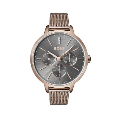 часовник,часовници,boss,symphony,38,mm,woman,watch,rose,gold,grey,mineral