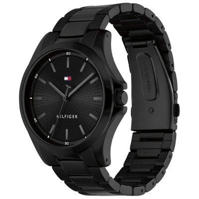 часовник,часовници,tommy,hilfiger,bruce,42,mm,watch,black,(black,black,mineral)
