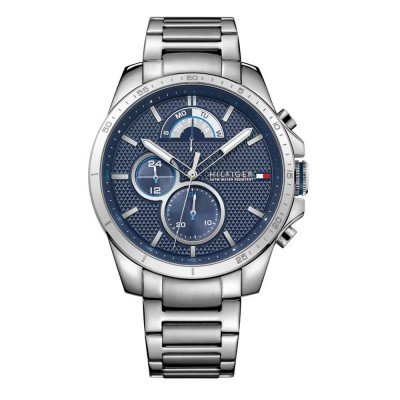 часовник,часовници,tommy,hilfiger,decke,48,mm,watch,silver,(silver,navy,mineral)