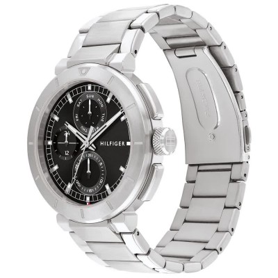 часовник,часовници,tommy,hilfiger,lorzo,44,mm,watch,silver,(silver,black,mineral)