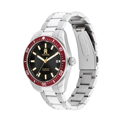 часовник,часовници,tommy,hilfiger,th85,40,mm,watch,silver,(silver,black,red,mineral)