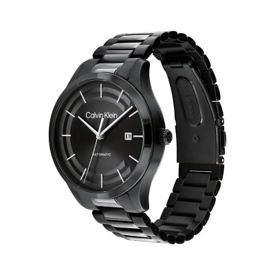 часовник,часовници,calvin,klein,25300023,40,mm,watch,black,black,silver,mineral