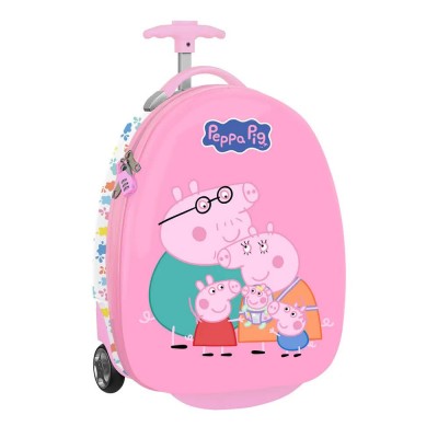 куфари,safta,peppa,pig,baby,pig,kid,16´´,27.7l,28x43x23,cm,trolley,bag,pink,(multicolor)