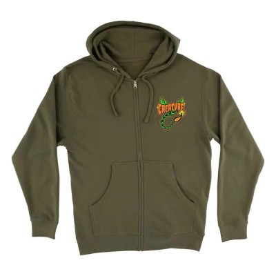 блуза,мъжки,пуловери,creature,deadly,sands,hoodie,full,zip,sweatshirt,green,(army)