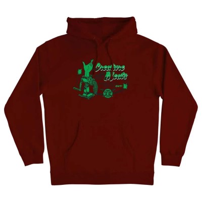 суичър,мъжки,пуловери,creature,meat,grinder,pullover,hoodie,red,(maroon)