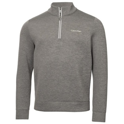 блуза,мъжки,пуловери,calvin,klein,golf,scuba,half,zip,sweatshirt,grey,(greymarl)