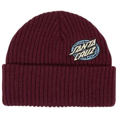 шапка,всички,шапки,santa,cruz,global,oval,dot,beanie,dark,cherry