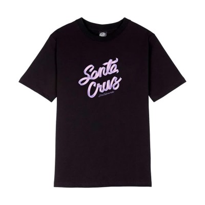 тениска,мъжки,тениски,дамски,тениски,santa,cruz,ribbon,script,front,short,sleeve,t,shirt,black,(universal,pink)