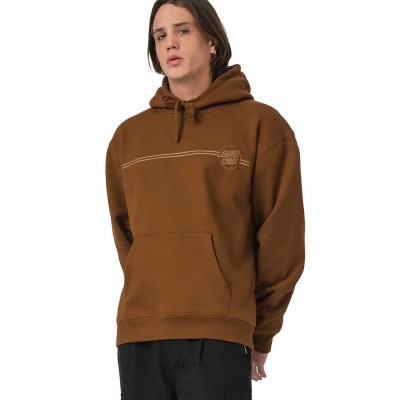 суичър,мъжки,пуловери,santa,cruz,tonal,opus,dot,stripe,hoodie,chestnut