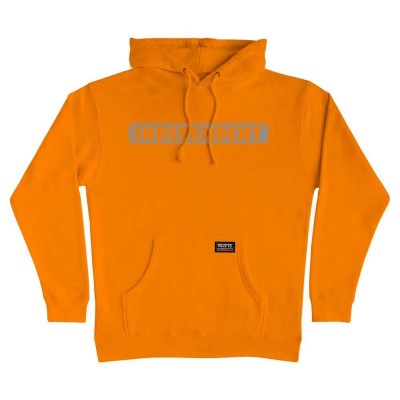 суичър,мъжки,пуловери,independent,bar,logo,reflective,pullover,hoodie,orange,(safety,orange,w,reflective)