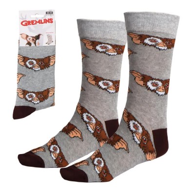 чорапи,мъжки,чорапи,дамски,чорапи,warner,bros,gremlins,socks,grey,(gray)