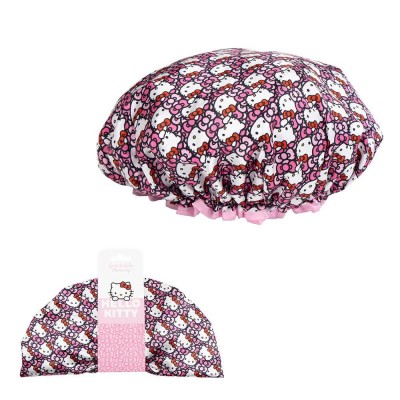 хигиена,аксесоари,cerdá,hello,kitty,shower,cap,pink