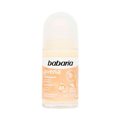 хигиена,тяло,babaria,oat,50ml,roll,on,deodorant,clear