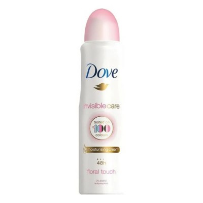 хигиена,тяло,dove,invisible,care,floral,touch,250ml,deodorant,spray,clear