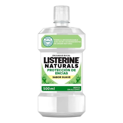хигиена,тяло,listerine,naturals,inflamed,gums,protection,500ml,mouthwash
