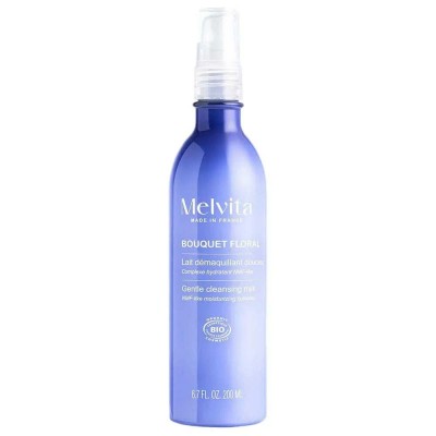 козметика,за,почистване,melvita,bouquet,floral,200ml,cleanser,milk,clear