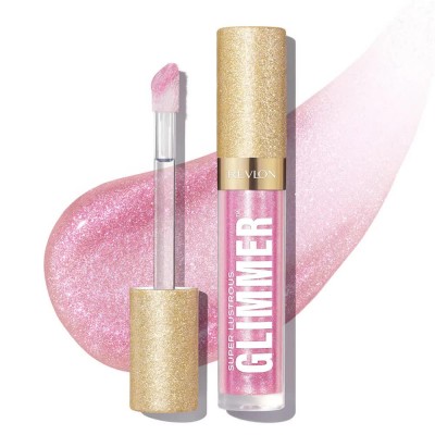 специфични,козметични,продукти,revlon,super,lustrous,glimmer,02,pink,prisma,3.8ml,lip,gloss,pink