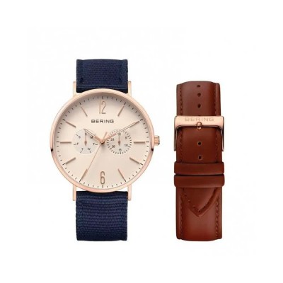 часовник,часовници,bering,14240,864,quartz,3,atm,40,mm,watch,brown,(golden,blue,beige)