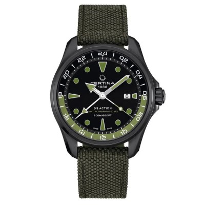 часовник,часовници,certina,c032429380510,automatic,30,atm,43.1,mm,watch,green,(black,green,black)