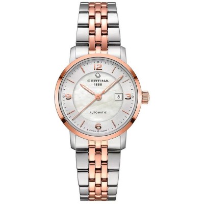 часовник,часовници,certina,c035007221170,automatic,10,atm,29,mm,woman,watch,golden,(grey,grey,white)